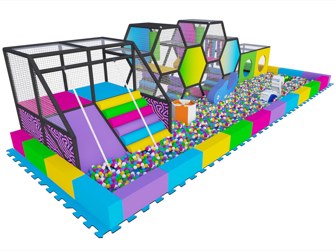 Dry water park